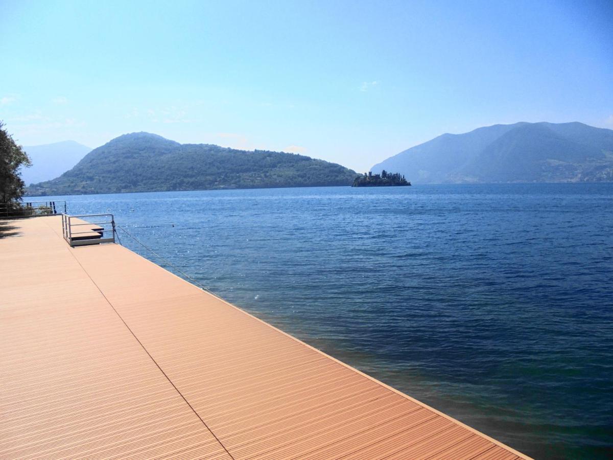 Direttamente Al Lago Apartments Marone Exteriör bild